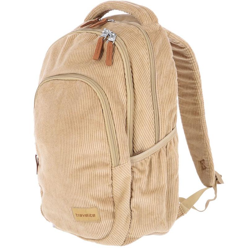 Рюкзак для ноутбука 13  Travelite CORD/Beige TL096408-40