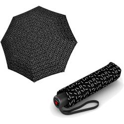 Парасолька механічна Knirps A.050 Medium Manual/2Dance Black Kn95 7050 8502