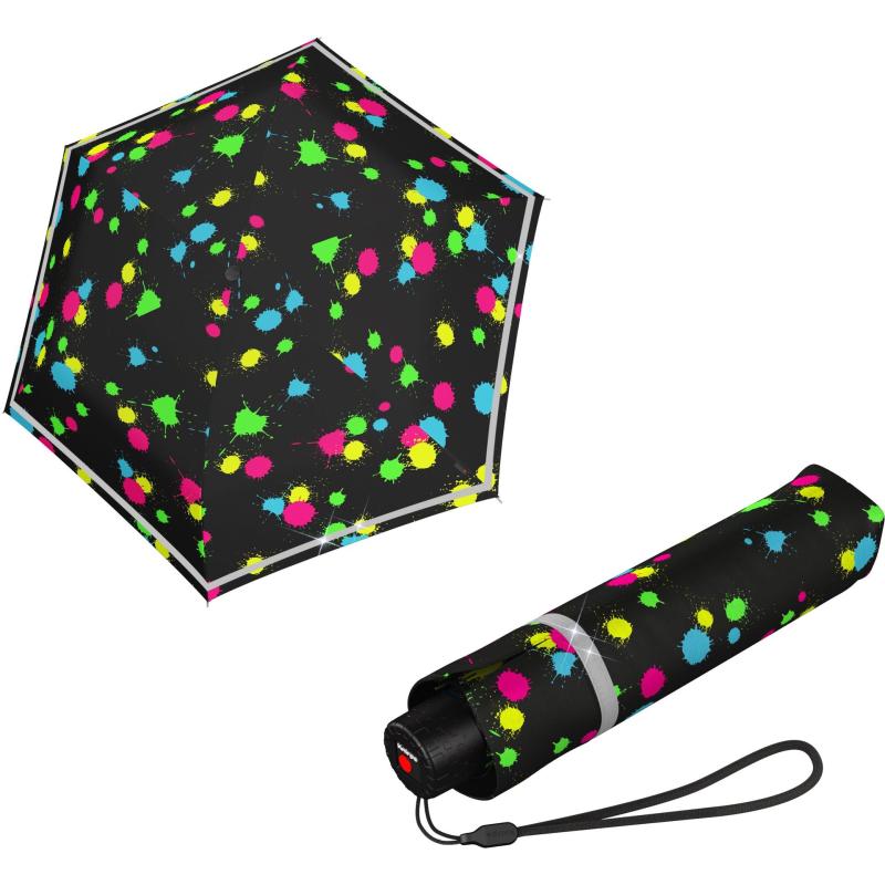 Парасолька дитяча Knirps Rookie Manual/Bubble Bust Reflective Kn95 6050 8536