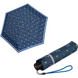 Зонт детский Knirps Rookie Manual/Triple Blue Reflective Kn95 6050 8539