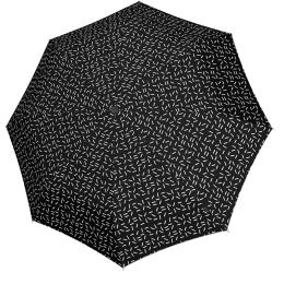 Парасолька механічна Knirps A.050 Medium Manual/2Dance Black Kn95 7050 8502