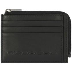 Картхолдер з монетницею Piquadro STEVEN (S118) Black PP4822S118R_N