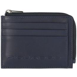 Картхолдер с монетницей Piquadro STEVEN (S118) Blue PP4822S118R_BLU