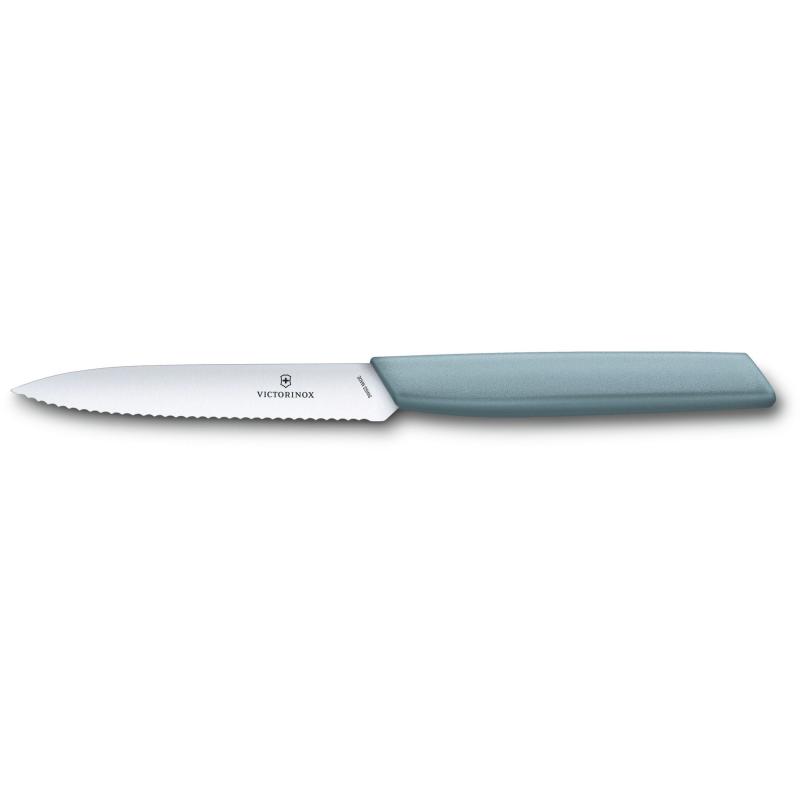 Ніж серейторний 10 см Victorinox SWISS MODERN Paring 6.9006.10W21