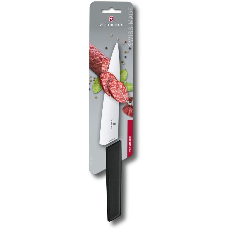 Ніж обробний 19 см Victorinox SWISS MODERN Carving 6.9013.19B