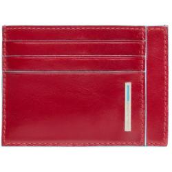 Картхолдер Piquadro BLUE SQUARE (B2) Red PP2762B2R_R