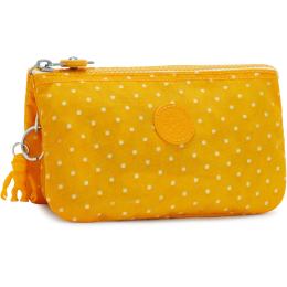 Косметичка-клатч Kipling CREATIVITY L Soft Dot Yellow (M67)