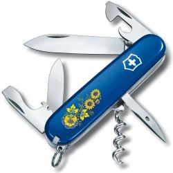 Швейцарський складаний ніж 91мм Victorinox SPARTAN UKRAINE 1.3603.2_T1050u