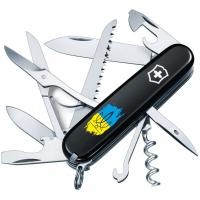 Швейцарский складной нож 91мм Victorinox HUNTSMAN UKRAINE 1.3713.3_T1026u