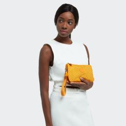 Клатч Kipling CREATIVITY XL Soft Dot Yellow (M67)