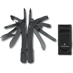 Мультитул Victorinox SWISSTOOL SPIRIT MXBS 3.0226.M3N + чорний нейлоновий чохол