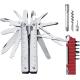 Мультитул Victorinox SWISSTOOL X PLUS RATCHET 3.0339.L + чорний шкіряний чохол