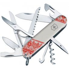 Швейцарский складной нож 91мм Victorinox HUNTSMAN UKRAINE 1.3713.7_T0051r