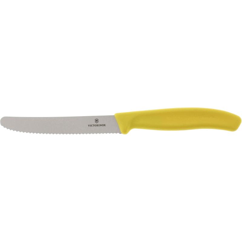 Ніж серейторний 11 см Victorinox SWISS CLASSIC Tomato Sausage 6.7836.L118