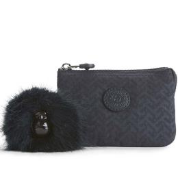 Косметичка-кошелек Kipling CREATIVITY S Night Blue Emb (L12)