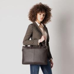 Сумка для ноутбука 15.6″ Piquadro BLACK SQUARE (B3) D.Brown CA4021B3_TM