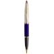 Ручка перова Waterman CARENE Deluxe Blue/silver FP18 F