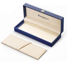 Ручка перова Waterman CARENE Deluxe Blue/silver FP18 F
