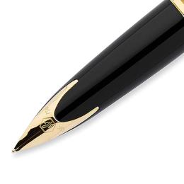 Ручка перова Waterman CARENE Deluxe Blue/silver FP18 F