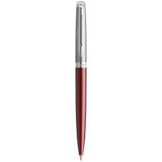 Ручка кулькова Waterman HEMISPHERE Essentials Metal & Red Lacquer CT BP