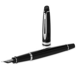 Набір Waterman EXPERT Black CT FP M (перова ручка та чохол)