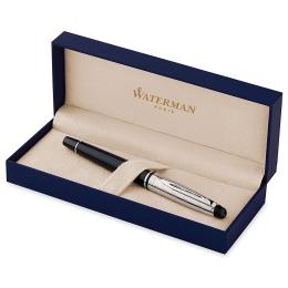 Ручка ролерна Waterman EXPERT Deluxe Black CT RB