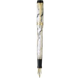 Ручка перова Parker DUOFOLD Pearl and Black GT FP18 F