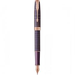 Ручка перова Parker SONNET Cisele Silver Purple Matrix PGT FP18 F