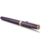 Ручка перьевая Parker SONNET Cisele Silver Purple Matrix PGT FP18 F