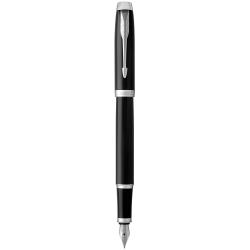 Ручка перова Parker IM Black CT FP F