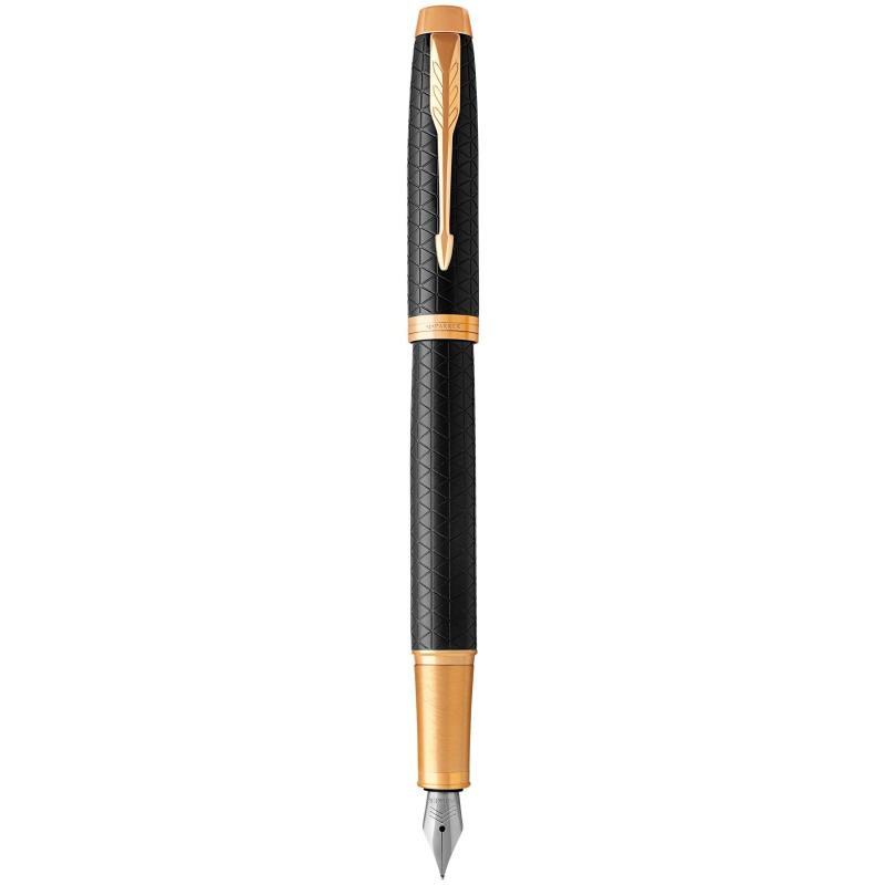 Ручка перова Parker IM Premium Black GT FP F