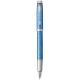Ручка перова Parker IM Premium Blue CT FP F