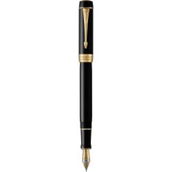 Ручка перова Parker DUOFOLD Classic Black GT FP18 F