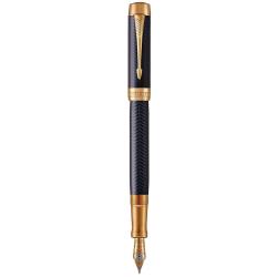 Ручка перова Parker DUOFOLD Prestige Blue Chevron GT FP18 F