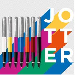 Ручка ролерна Parker JOTTER Originals Blue CT RB