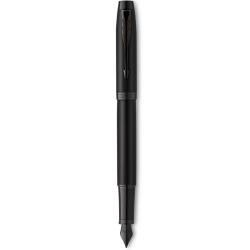 Ручка перова Parker IM Achromatic Black BT FP F