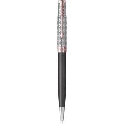 Ручка кулькова Parker SONNET Metal & Grey Lacquer PGT BP