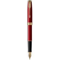 Ручка перова Parker SONNET Intense Red GT FP F