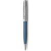 Ручка шариковая Parker SONNET Metal & Blue Lacquer CT BP