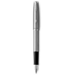 Ручка перова Parker SONNET Essentials Stainless Steel CT FP F