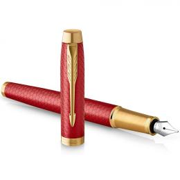 Ручка перова Parker IM Premium Red GT FP F