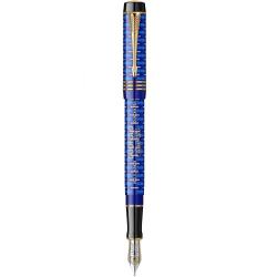 Ручка перова Parker DUOFOLD 100 Limited Edition Blue FP18 F