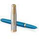 Ручка перьевая Parker PARKER 51 Premium Turquoise GT FP F