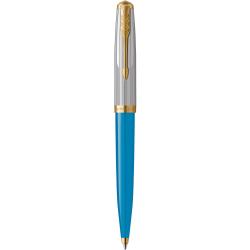 Ручка кулькова Parker PARKER 51 Premium Turquoise GT BP