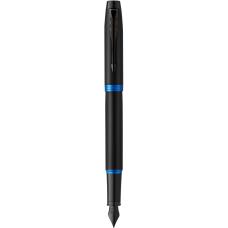 Ручка перова Parker IM Professionals Vibrant Rings Marine Blue BT FP F