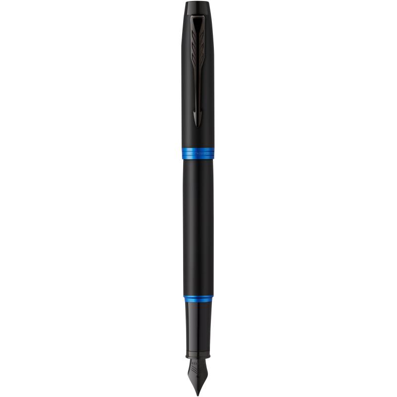 Ручка перова Parker IM Professionals Vibrant Rings Marine Blue BT FP F