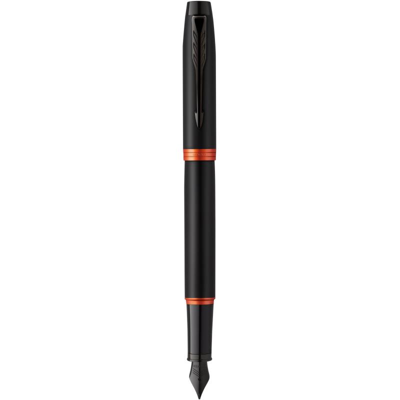 Ручка перова Parker IM Professionals Vibrant Rings Flame Orange BT FP F