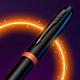Ручка перова Parker IM Professionals Vibrant Rings Flame Orange BT FP F
