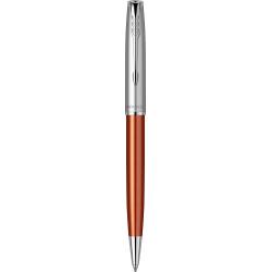 Ручка кулькова Parker SONNET Essentials Metal & Orange Lacquer CT BP