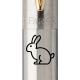 Ручка шариковая Parker JOTTER ZODIAC Stainless Steel GT BP Черный Кролик